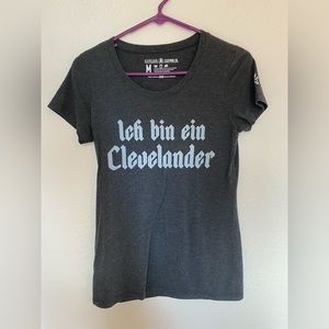German “I am a clevelander” shirt - size M NEVER WORN
